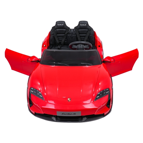 Autko dla dzieci Porsche Taycan Turbo S Czerwony BDM0988.CR